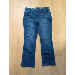 Laurie Felt Womens 12P Forever Denim Baby Bell Mid Rise Medium Wash Denim Jeans